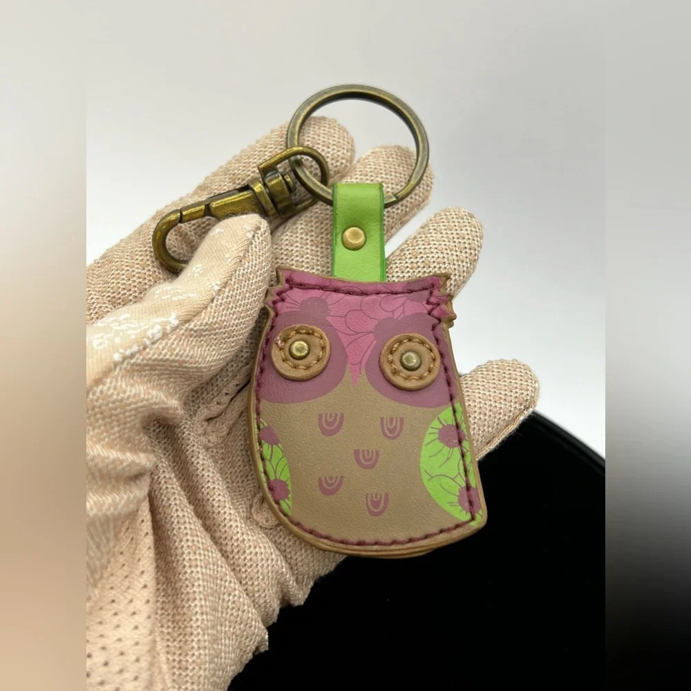Rare Karma Owl Keychain Key Ring Discontinued